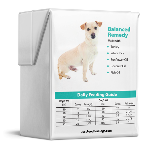 Just food for dogs balanced remedy cheap